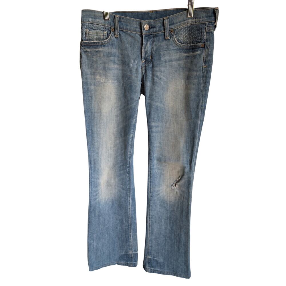 Citizens of Humanity Distressed Jeans Size 29 Kelly Stretch Bootcut